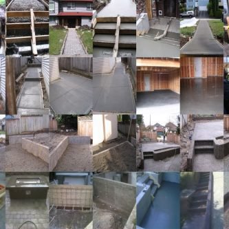 Concrete projects collage